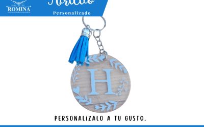 Llaveros de acrilico para recuerdo.