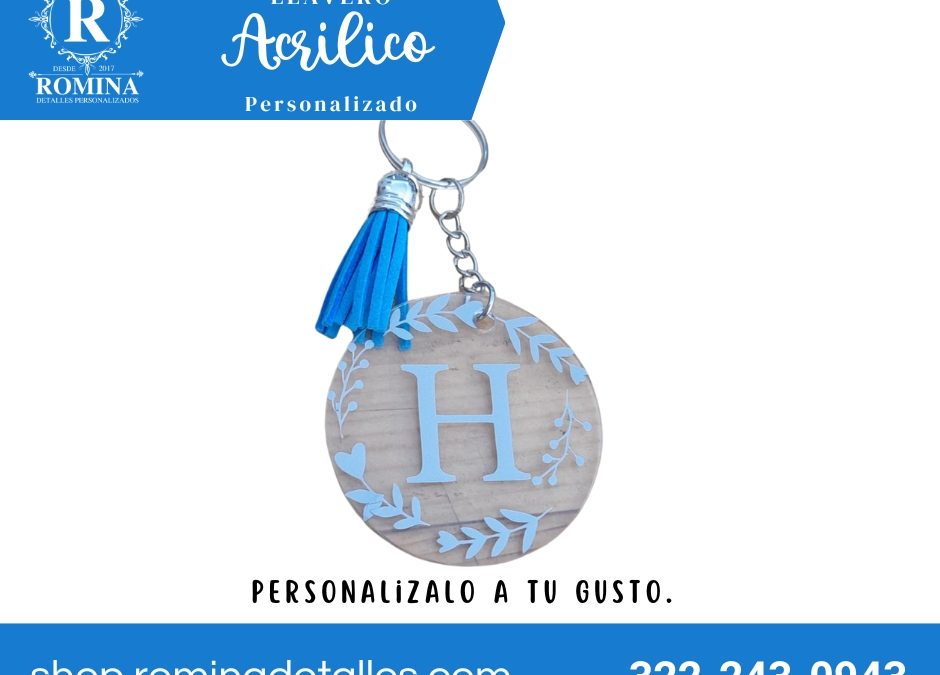 llaveros de acrilico para recuerdos