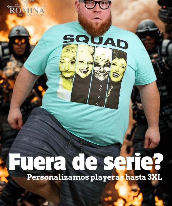 Playeras extra grandes